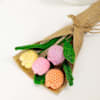 Gift Handmade Tulip Crochet Blooms
