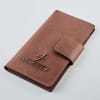 Buy Handy Personalized Travel Wallet Combo - Tan