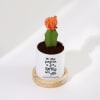Shop Happily Ever After - Moon Cactus With Pot  - Personalized