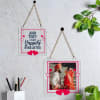 Happily Ever After Personalized Hanging Photo Frames (Set of 2) Online