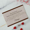 Gift Happiness Chocolate Gift Tray With Personalized Card