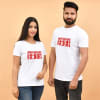 Gift Happy 2022 Cotton T-Shirt For Family - White