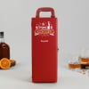 Shop Happy Alcoholidays - Personalized Bar Set - Maroon