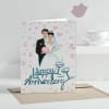 Happy Anniversary Personalized Greeting Card Online