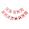 Happy Birthday Banner Pink Online