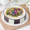 Happy Birthday Blast Cake (1 Kg) Online