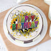 Buy Happy Birthday Blast Cake (Half Kg)