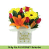 Happy Birthday Flower Box Online