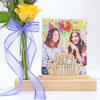 Gift Happy Birthday Personalized Photo Stand