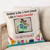 Shop Happy Birthday Personalized Satin Pillow for Brother