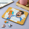 Happy Birthday Personalized Wooden Jigsaw Puzzle Online