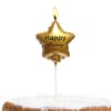 Happy Birthday Star Candle Online