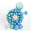 Happy Birthday To You Balloon Arrangement - Blue And Green Online