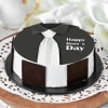 Happy Boss's Day White Tie Poster Cake (Half Kg) Online