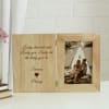 Buy Happy Chocolate Day Personalized Wooden Door Photo Frame