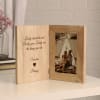 Happy Chocolate Day Personalized Wooden Door Photo Frame Online