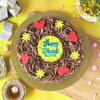 Gift Happy Diwali Chocolate Cake (Half kg)