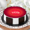 Happy Diwali Diya Poster Cake (1 Kg) Online