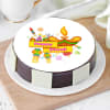 Happy Diwali Lantern & Diya Poster Cake (1 Kg) Online