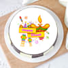 Buy Happy Diwali Lantern & Diya Poster Cake