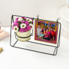 Gift Happy Diwali Personalized Metal Planter