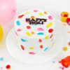 Gift Happy Holi Fresh Cream Cake