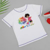 Gift Happy Holi Personalized Caricature T-shirt For Kids