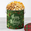 Happy Holiday Reindeer Popcorn Tin Online