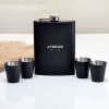 Happy Hours Personalized Hip Flask Gift Set Online