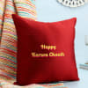 Gift Happy Karwa Chauth Personalized Cushion