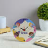 Happy Kids Personalized Wooden Table Clock Online