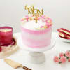 Gift Happy Mother's Day Floral Icing Cake (Half kg)