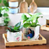 Gift Happy Mother's Day Personalized Planters (Set of 2)