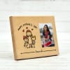 Gift Happy Mother's Day Personalized Wooden Photo Frame