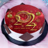 Happy New Year 2022 Poster Cake (Half kg) Online