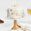 Gift Happy New Year 2025 Cake