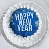 Buy Happy New Year Black Forest Cake (Half Kg)