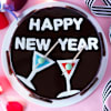 Gift Happy New Year Oreo Cake