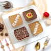 Gift Happy Rakhi Delightful Cakes - Set Of 4