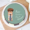 Buy Happy Teacher's Day Cake (Half Kg)