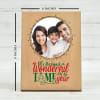 Shop Happy Time Christmas Wooden Photo Frame
