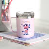 Happy Time - Stainless Steel Mug - Personalized - Pink Online