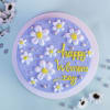 Gift Happy Women's Day Floral Icing Cake (Half kg)