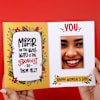 Gift Happy Women's Day Mirror Greeting Card