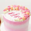 Gift Happy Womens Day Floral Icing Cake (Half kg)