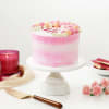 Shop Happy Womens Day Floral Icing Cake (Half kg)