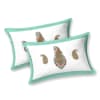 Buy Harmony Haven: Herbal Green King Bedsheet Set