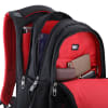 Shop Harrisons Glint Casual Laptop Backpack - Black Red