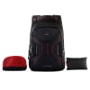 Harrisons Glint Casual Laptop Backpack - Black Red Online