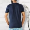 Buy Hasso Jiyo Half Sleeve Men's T-Shirt - Navy Blue